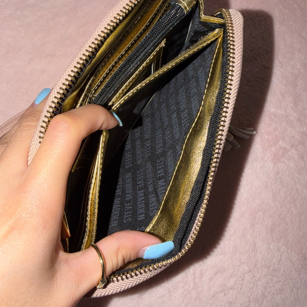 Steve Madden Studded Wristlet Wallet – Blush - Picture 11 of 11